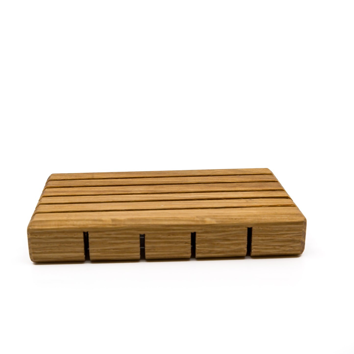 WHITE OAK WOOD SOAP DISH