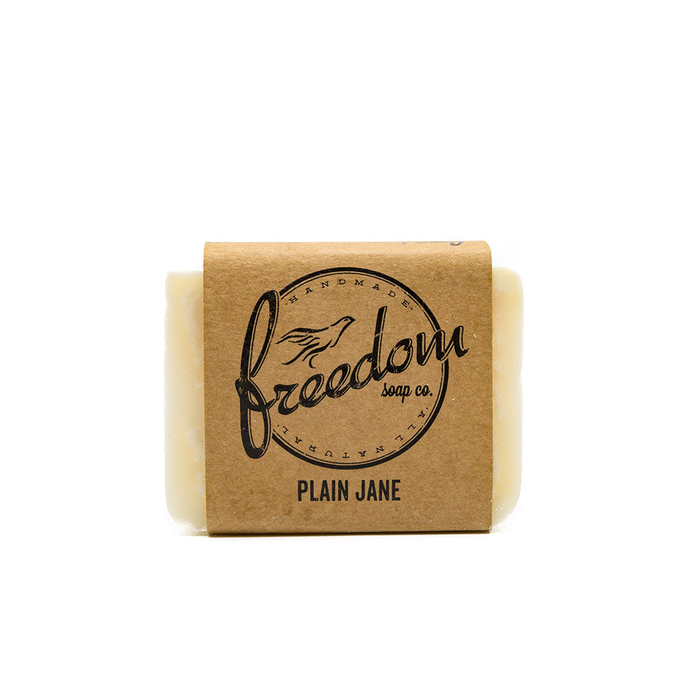 Plane Jane Soap - Unscented and Gentle for Sensitive Skin – Freedom Soap  Company