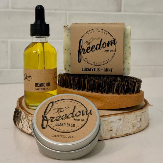 The Complete Beard Care Bundle – Soft, Healthy, and Itch-Free