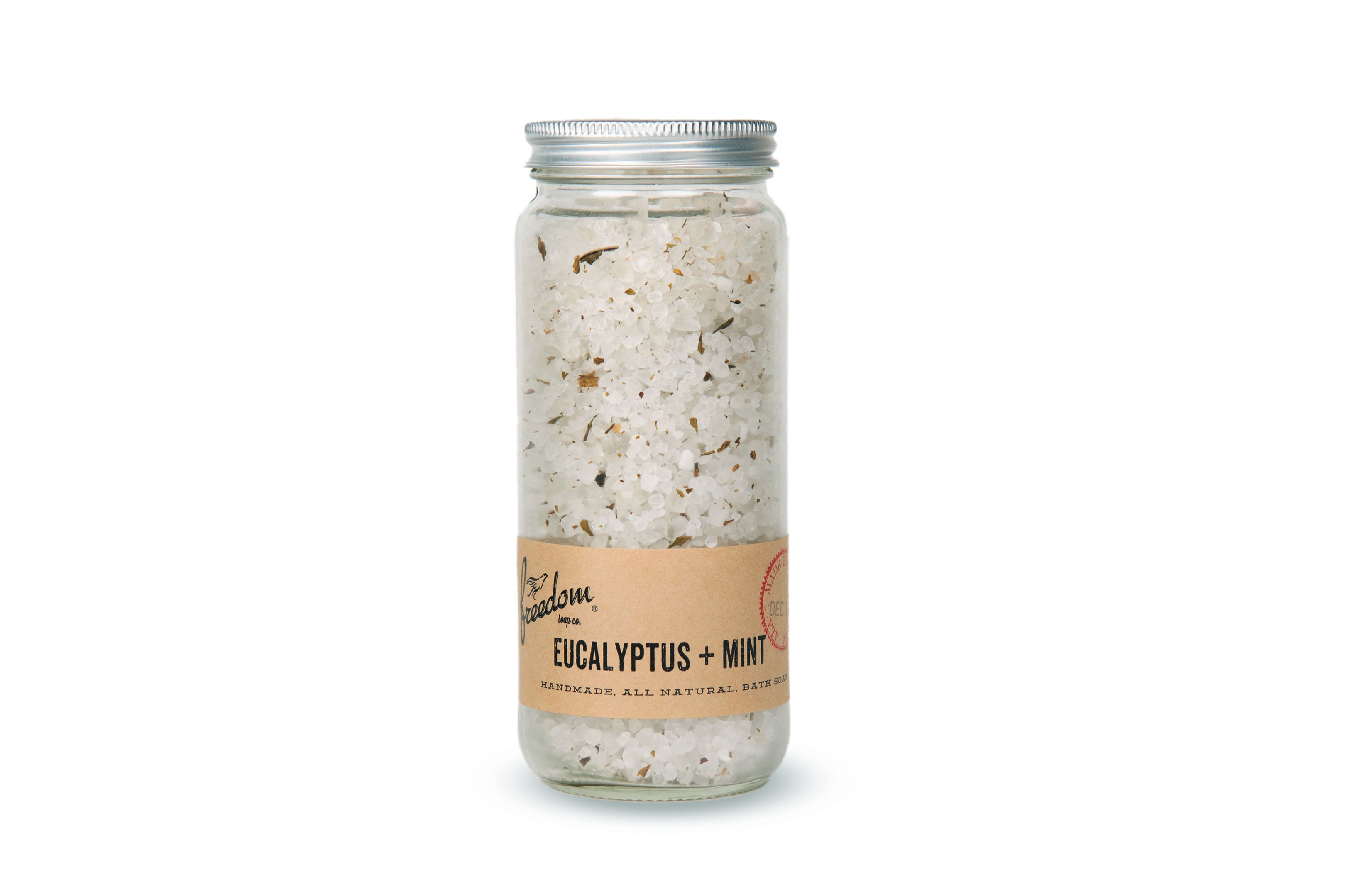 EUCALYPTUS MINT BATH SALTS Freedom Soap Company